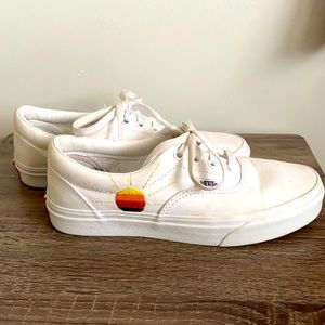 Madewell x Vans Sunset-Embroidered Sneakers